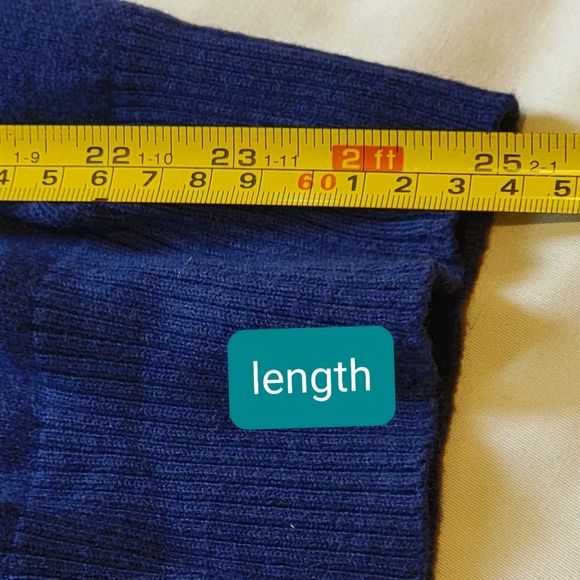 NWT Anne Klein cashmere blend pleated front cowl neck pullover sweater - Picture 10 of 12